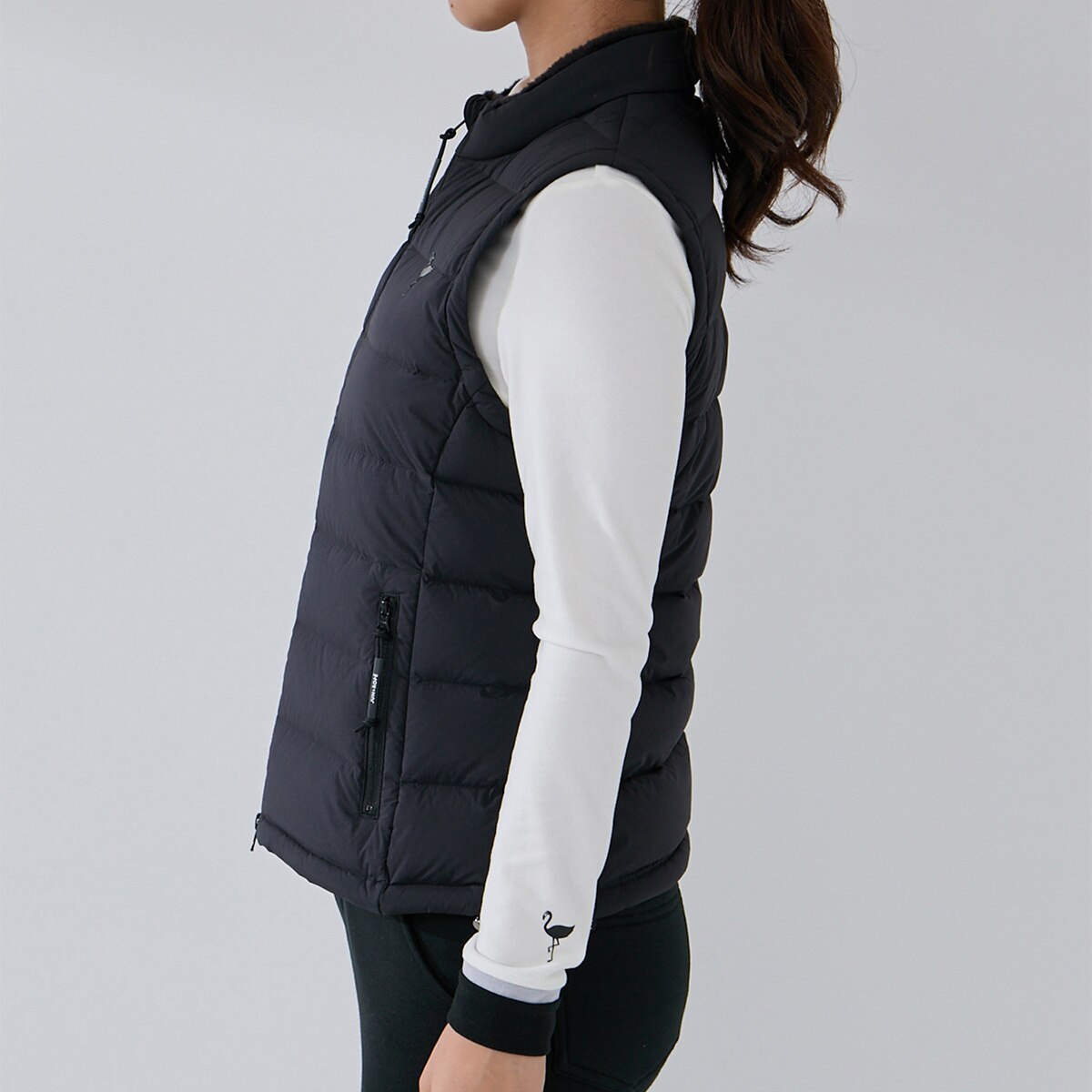 ストレッチ ダウン二重織タフタベスト レディス(ベスト)|JUN & ROPE