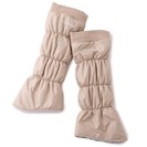 撥水 防風 中綿レッグウォーマー