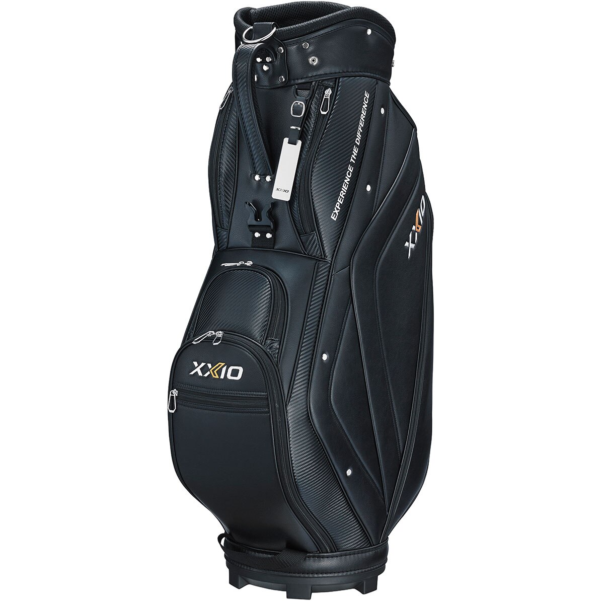 展示品お買得です！　XXIO 新品未使用 ゴルフバッグBLACKxGREY キャディバッグ(【男性】キャディバッグ)|XXIO(ダンロップ) GGCX164の