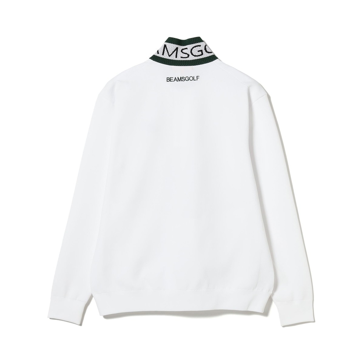 ORANGE LABEL 襟裏ロゴ ハーフジップ ニット(中間着(セーター