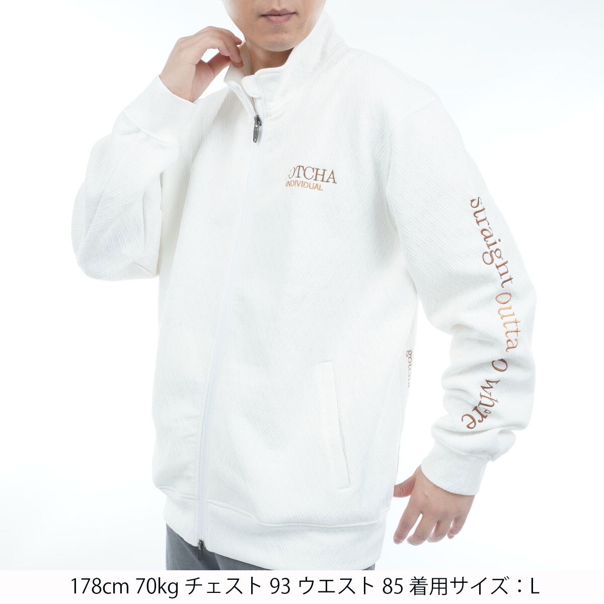 フクレジャカード スタンドジップジャケット(アウター(ブルゾン