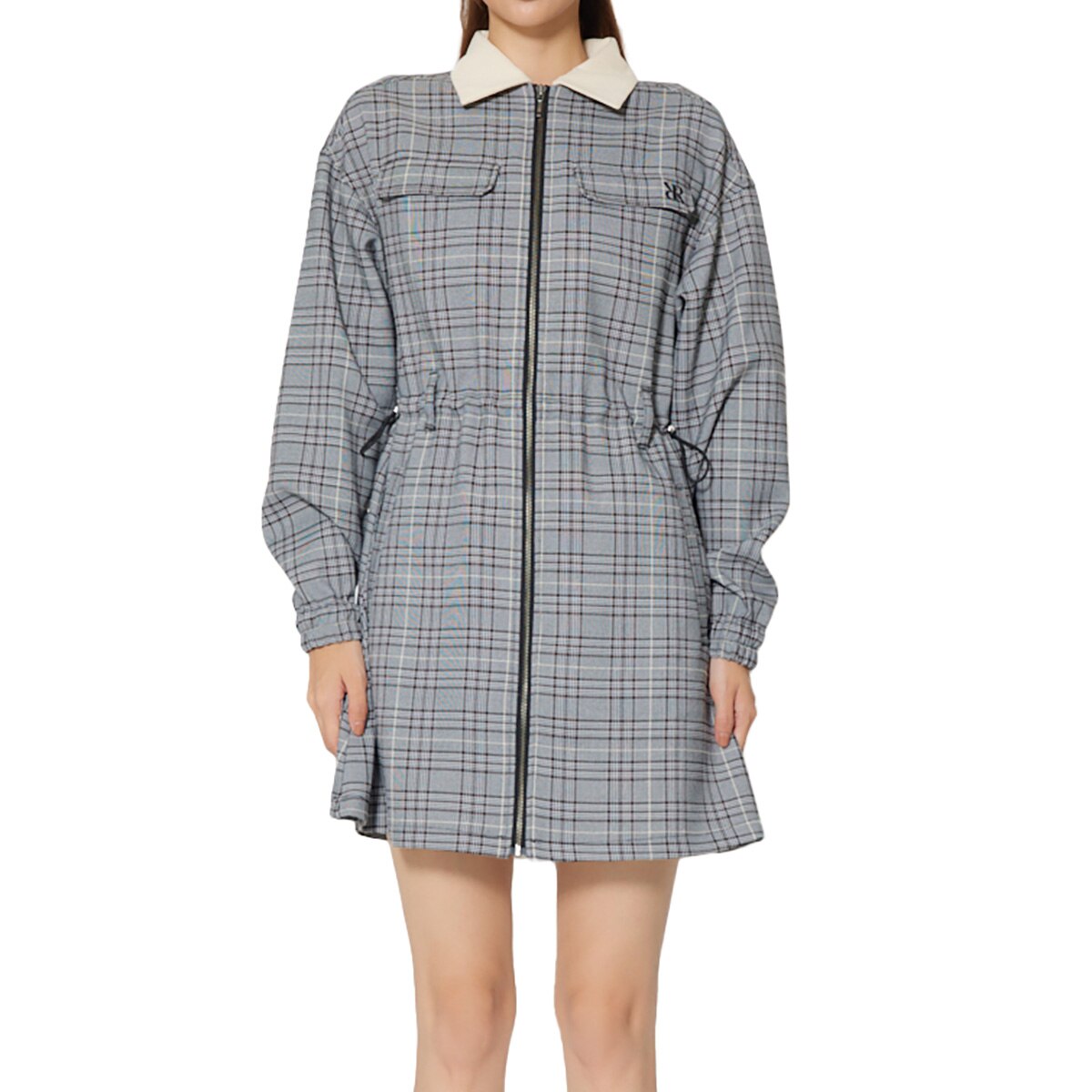 グレンチェック ドロストワンピース レディス(ワンピース)|RIENDA GOLF