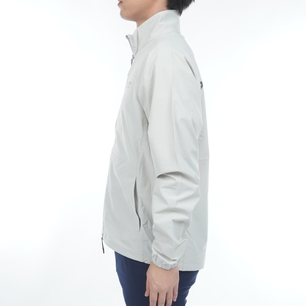 ストレッチ スタンドカラー ジップブルゾン(アウター(ブルゾン