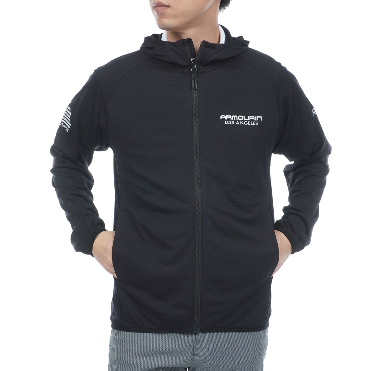 Srixon DESCENTE ジップアップセーター グレー LL 【公式通販】 1回