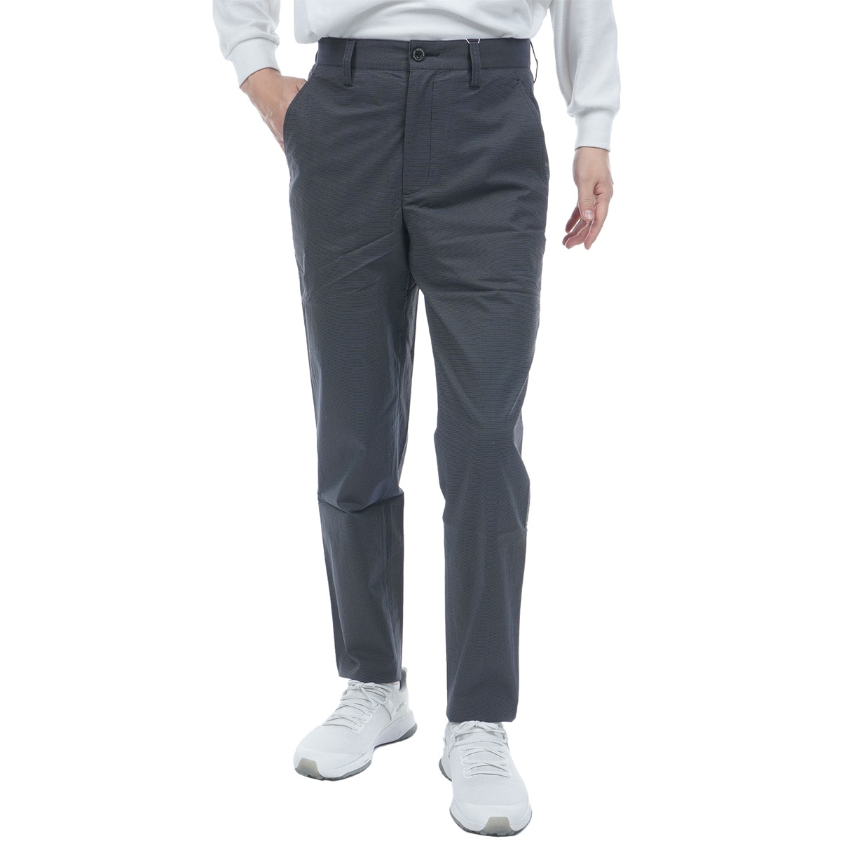 アーマーイン　ARMOURIN　ストレッチ ピンチェックパンツ ストレッチ ピンチェックパンツ(ロングパンツ)|ARMOURIN(アーマーイン