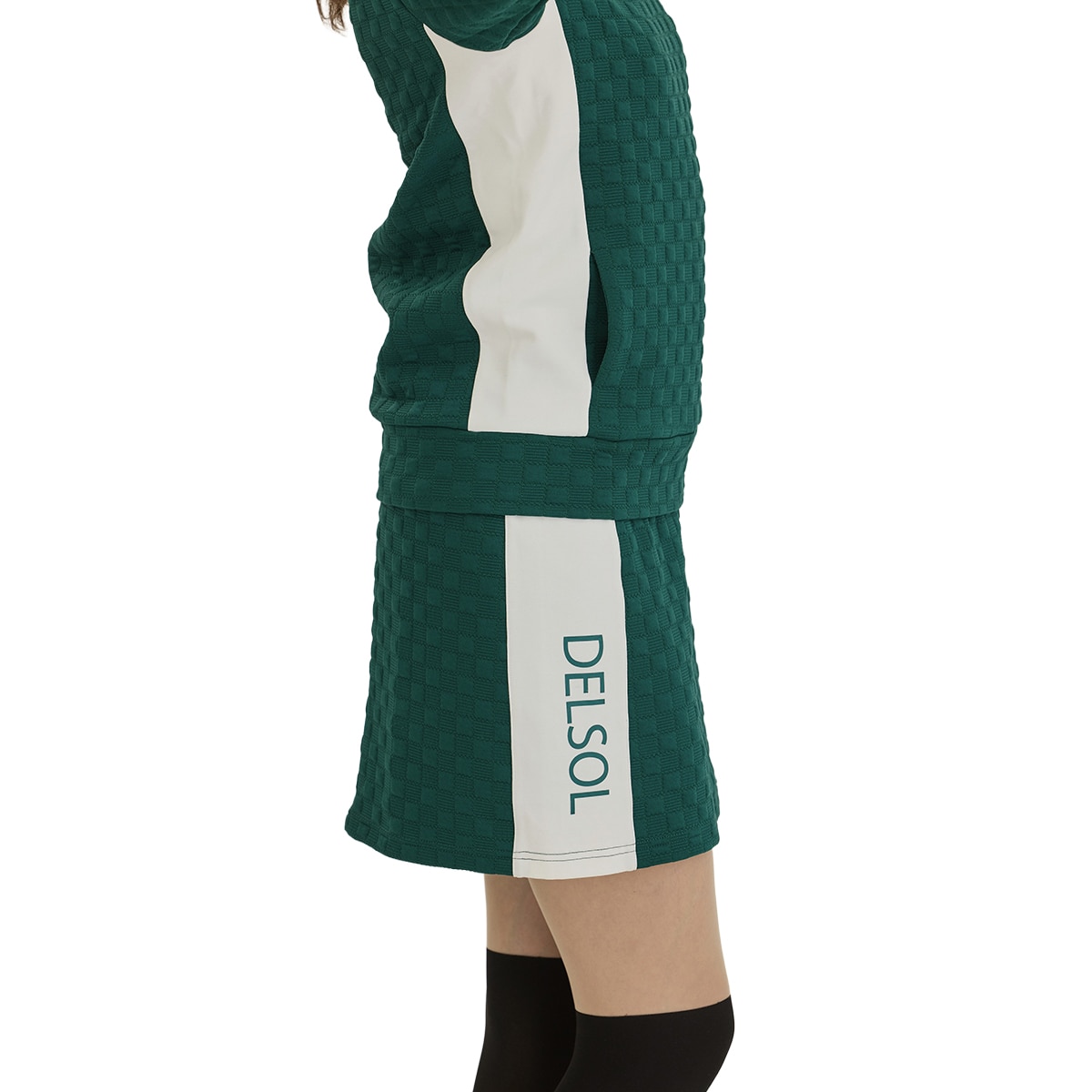 ハーフジップ リップルセットアップ レディス(【女性】その他福袋