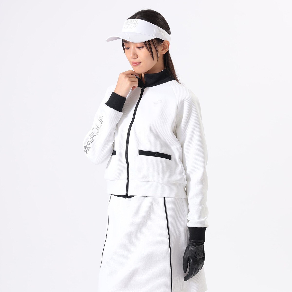 ORANGE LABEL ダンボール ストレッチ トラックジャケット レディス