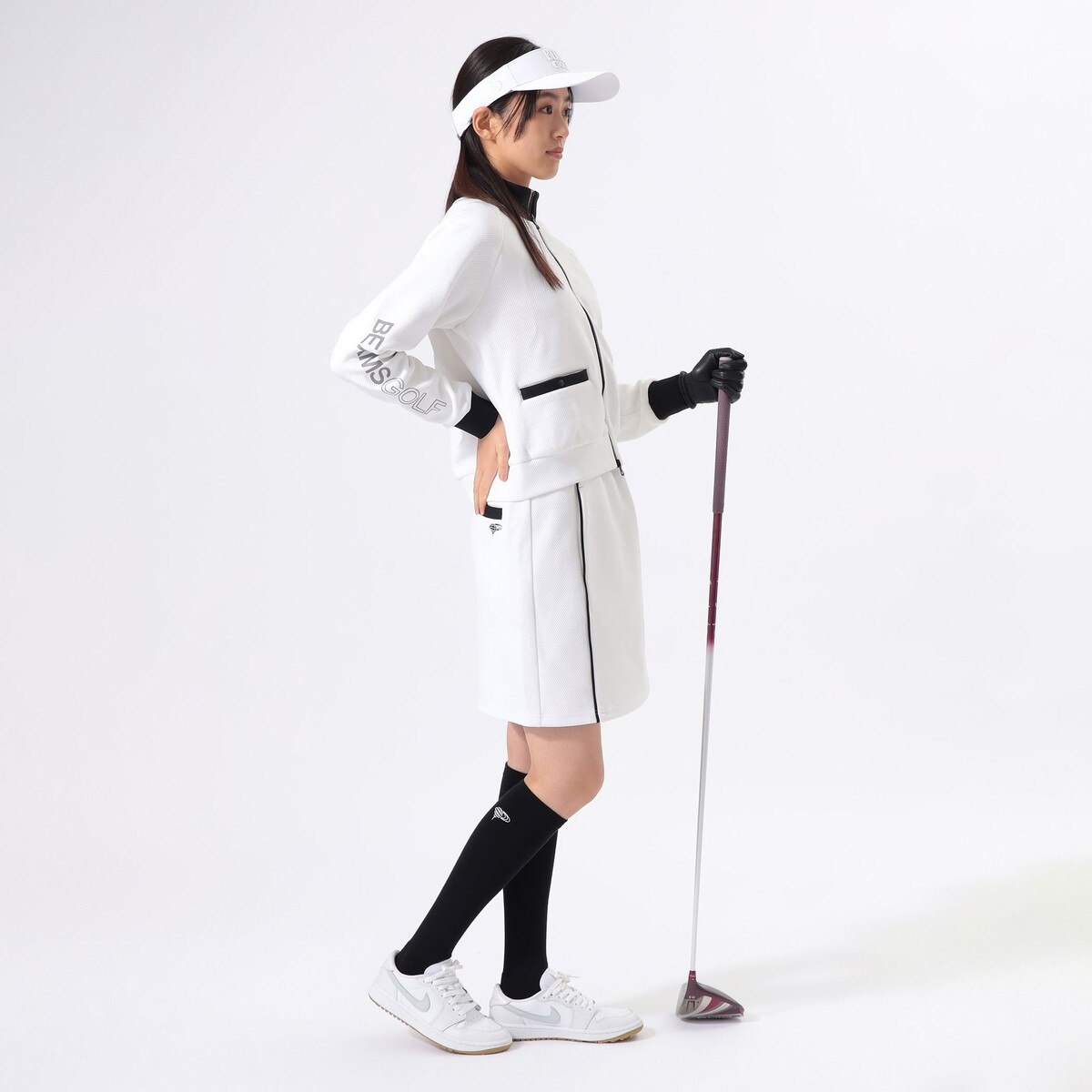 ORANGE LABEL ダンボール ストレッチ トラックジャケット レディス