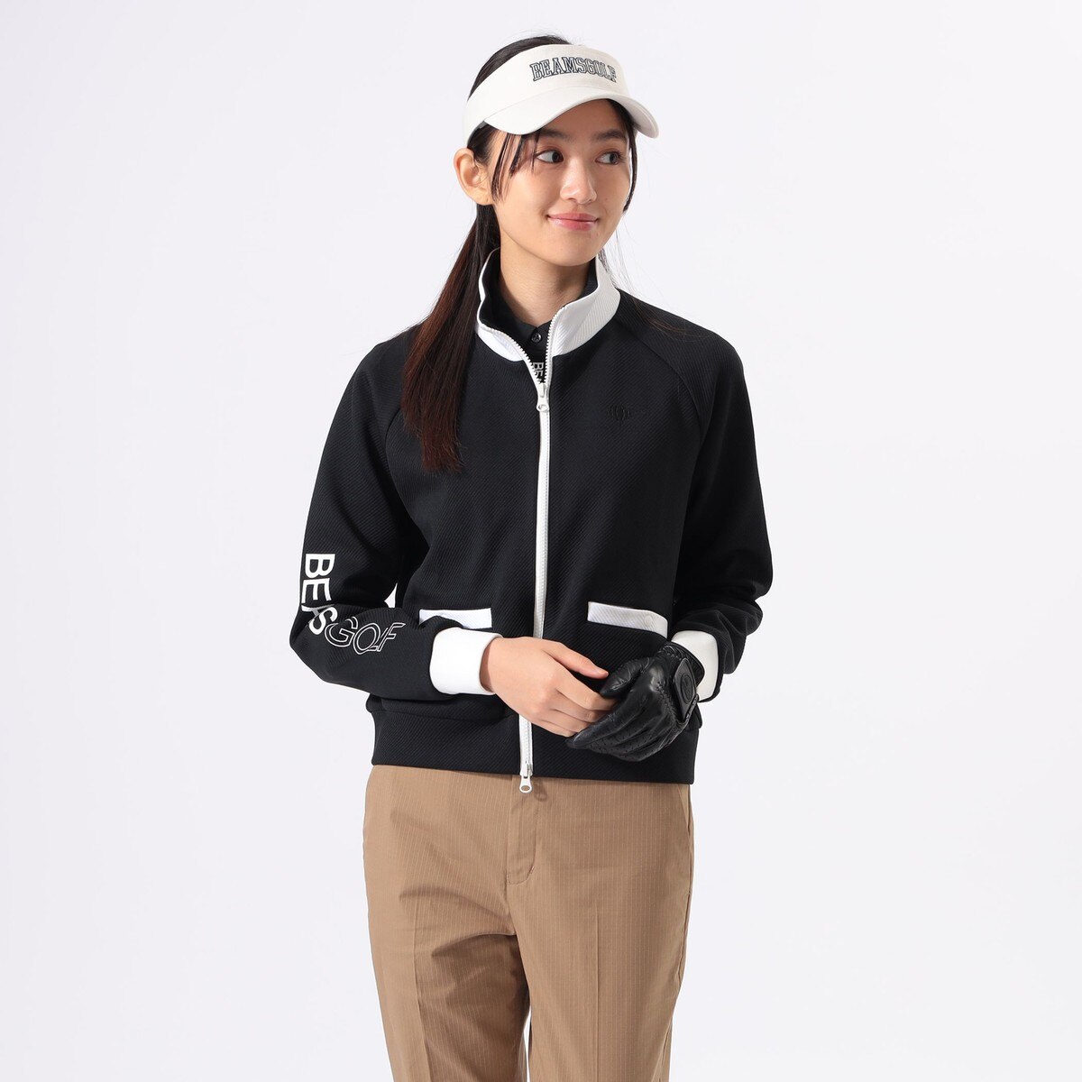 ORANGE LABEL ダンボール ストレッチ トラックジャケット レディス