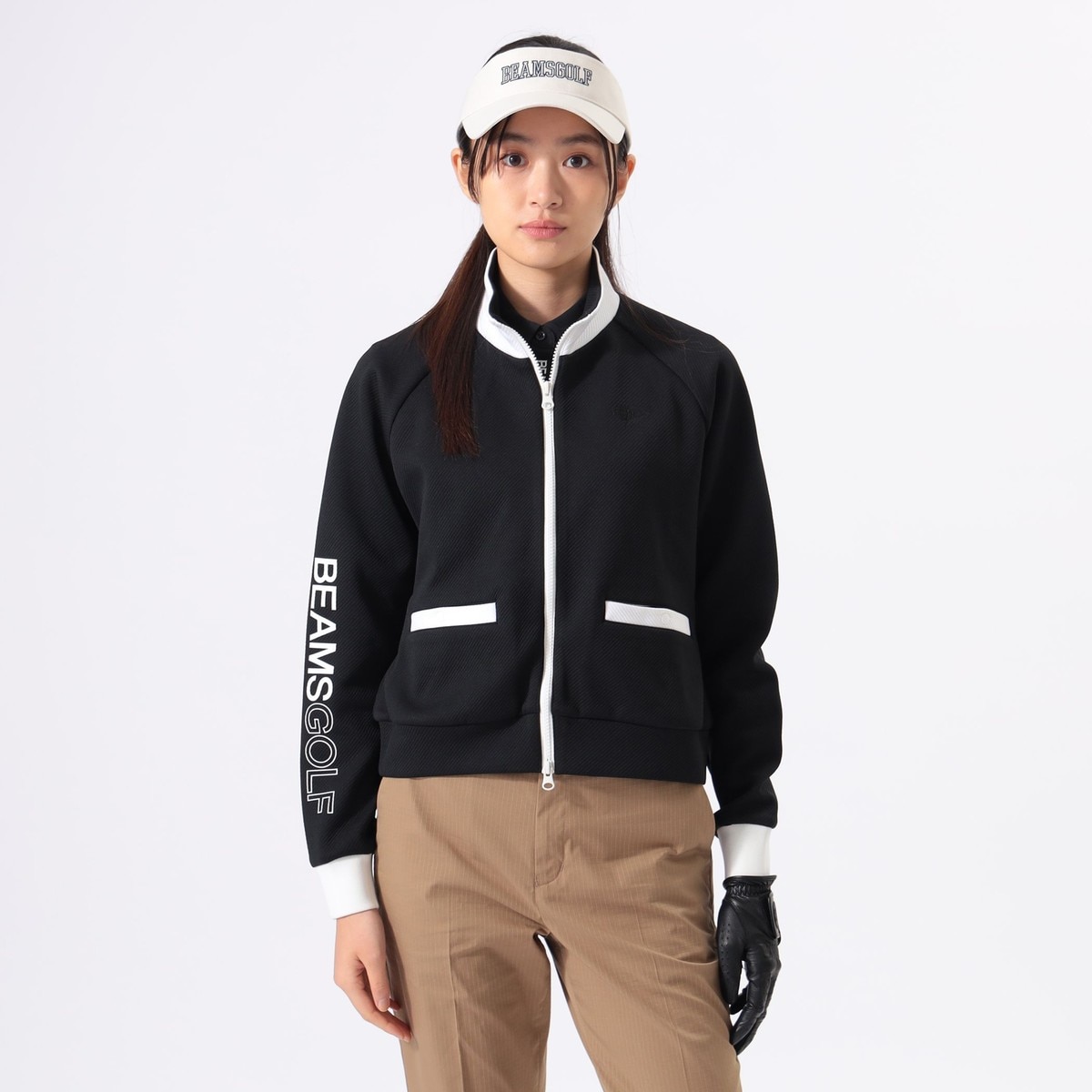 ORANGE LABEL ダンボール ストレッチ トラックジャケット レディス