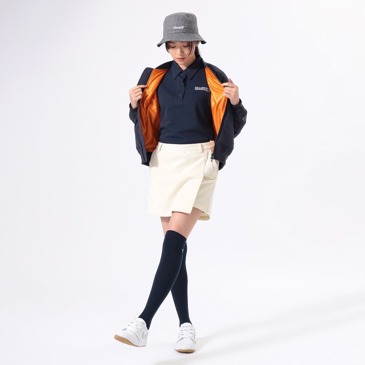 ORANGE LABEL 撥水 中綿入り ボンバー ブルゾン レディス(アウター