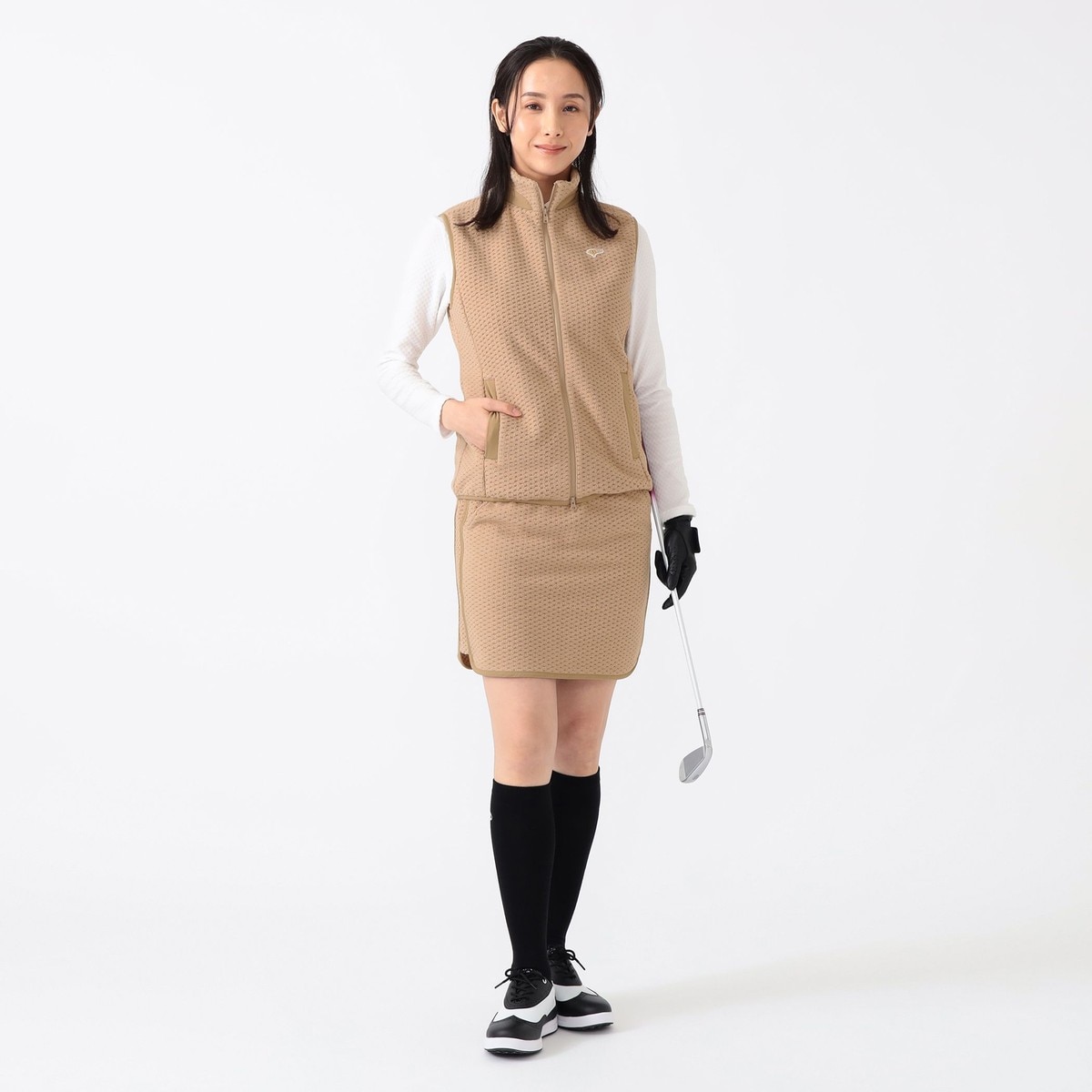 PURPLE LABEL フリースベスト レディス(ベスト)|BEAMS GOLF PURPLE