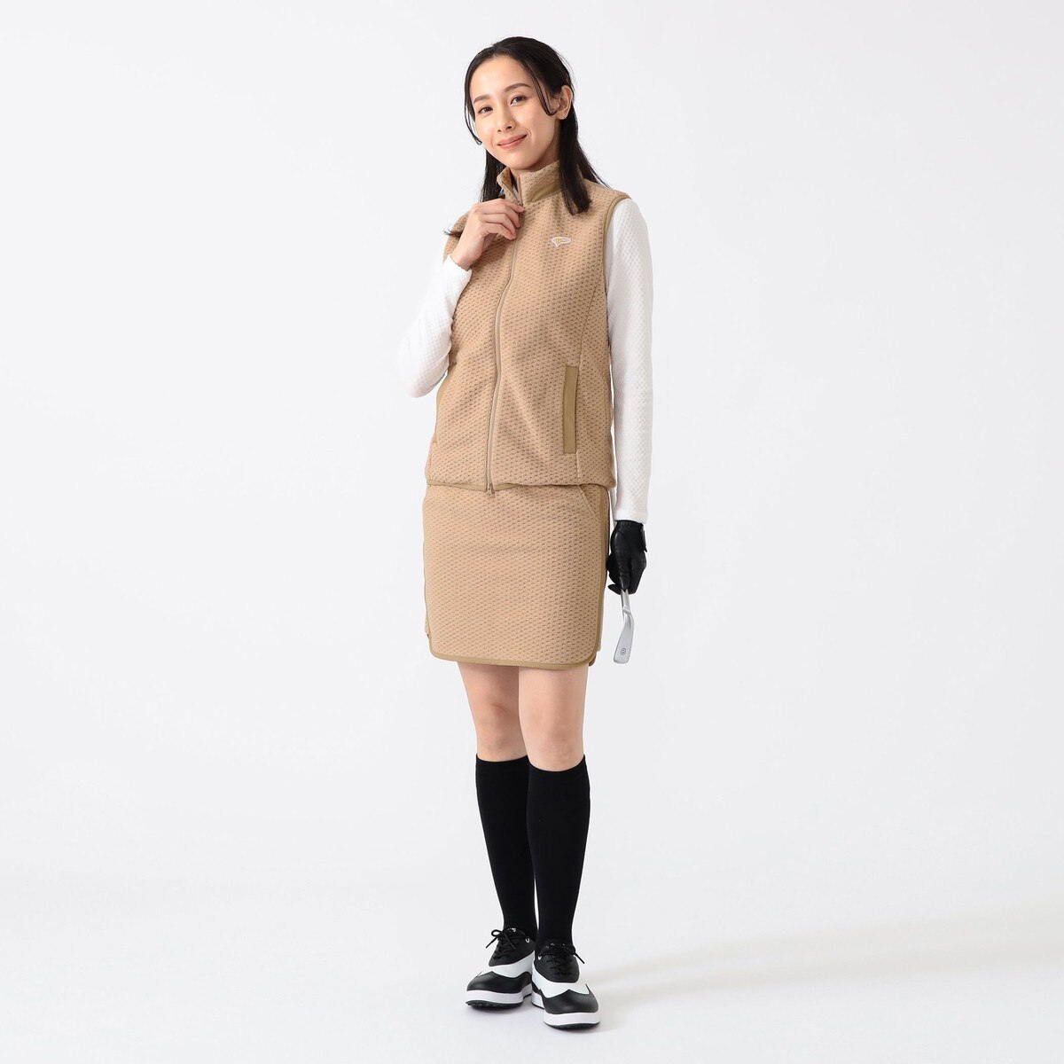 PURPLE LABEL フリースベスト レディス(ベスト)|BEAMS GOLF PURPLE