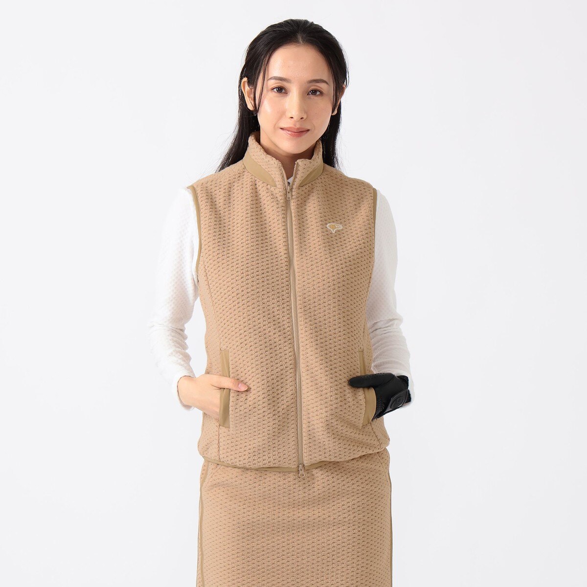 PURPLE LABEL フリースベスト レディス(ベスト)|BEAMS GOLF PURPLE