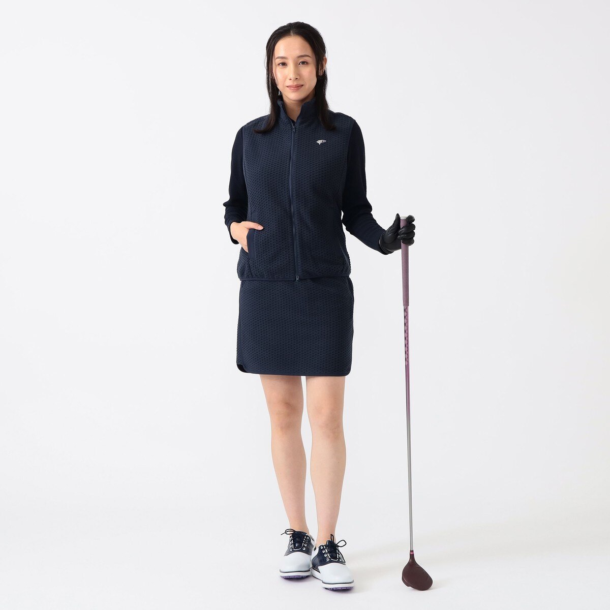 PURPLE LABEL フリースベスト レディス(ベスト)|BEAMS GOLF PURPLE