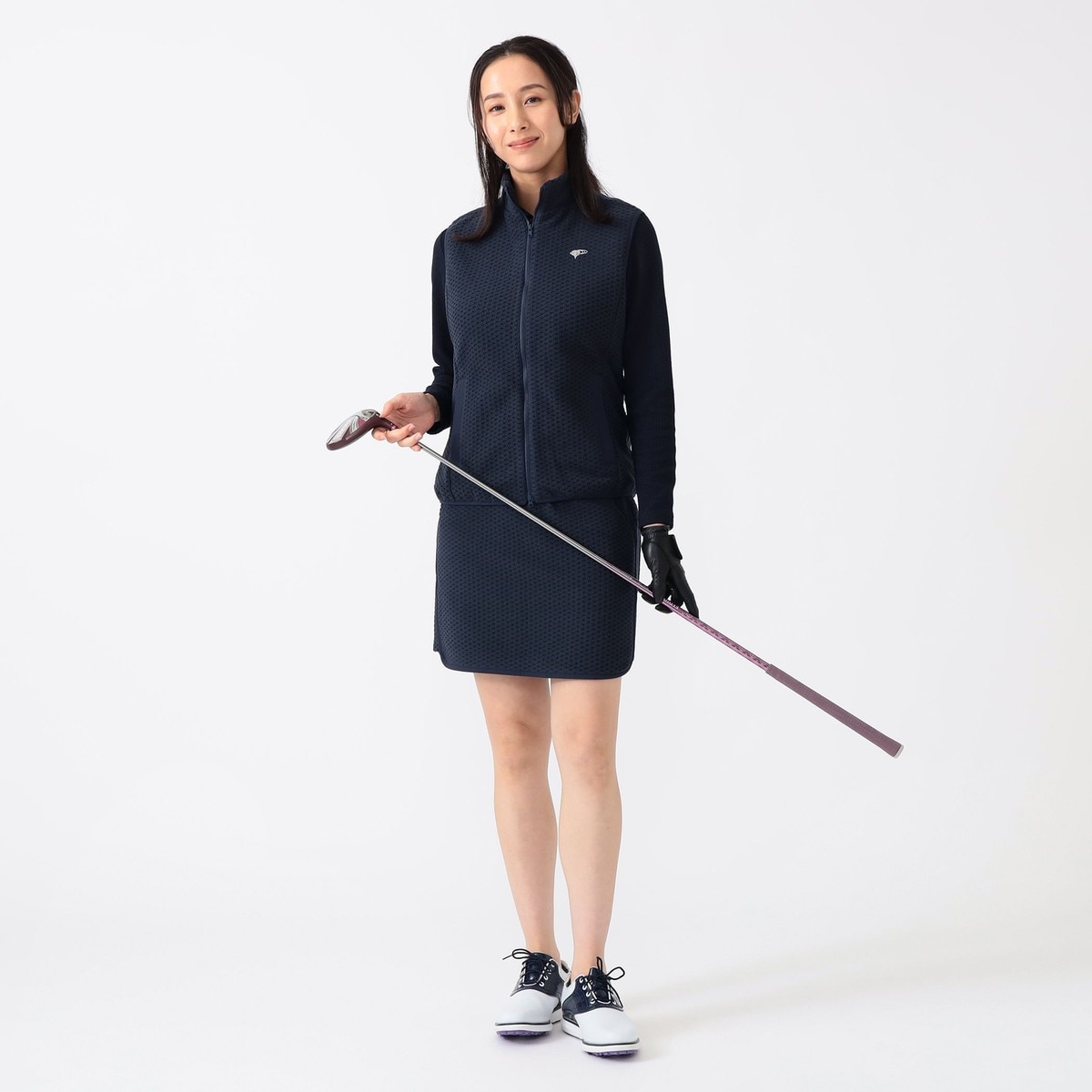 ビームスゴルフ　フリースベスト BEAMS GOLF】冬ゴルフを快適＆おしゃれに！大人スタイルコーデ