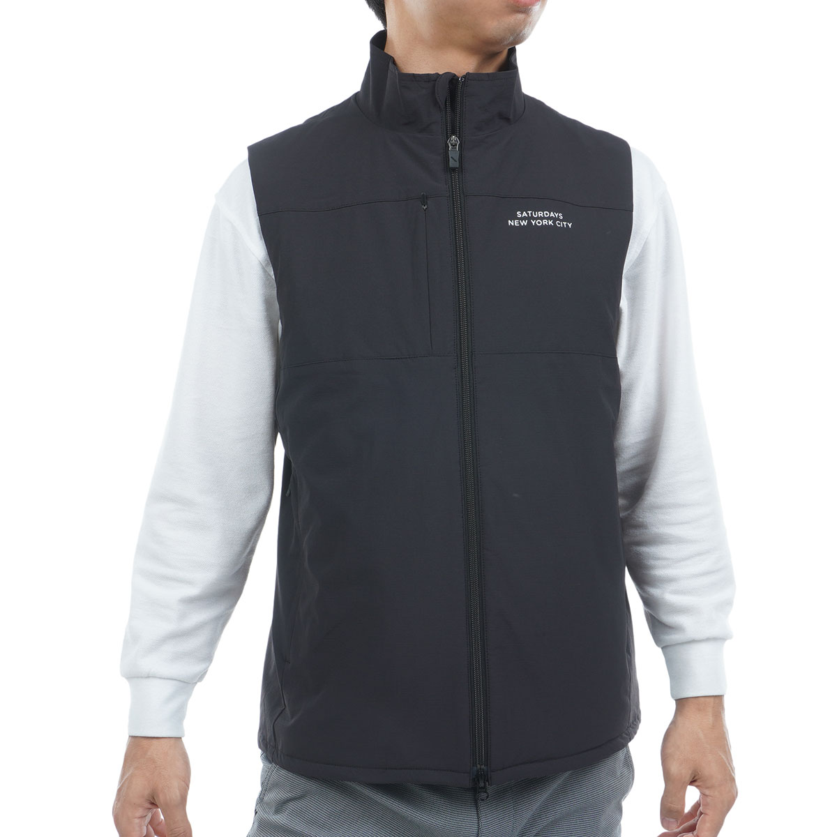 SATURDAYSNYCゴルフベスト サタデーズニューヨークシティメンズ saturdays newyork city(サタデーズニューヨークシティ) ベスト