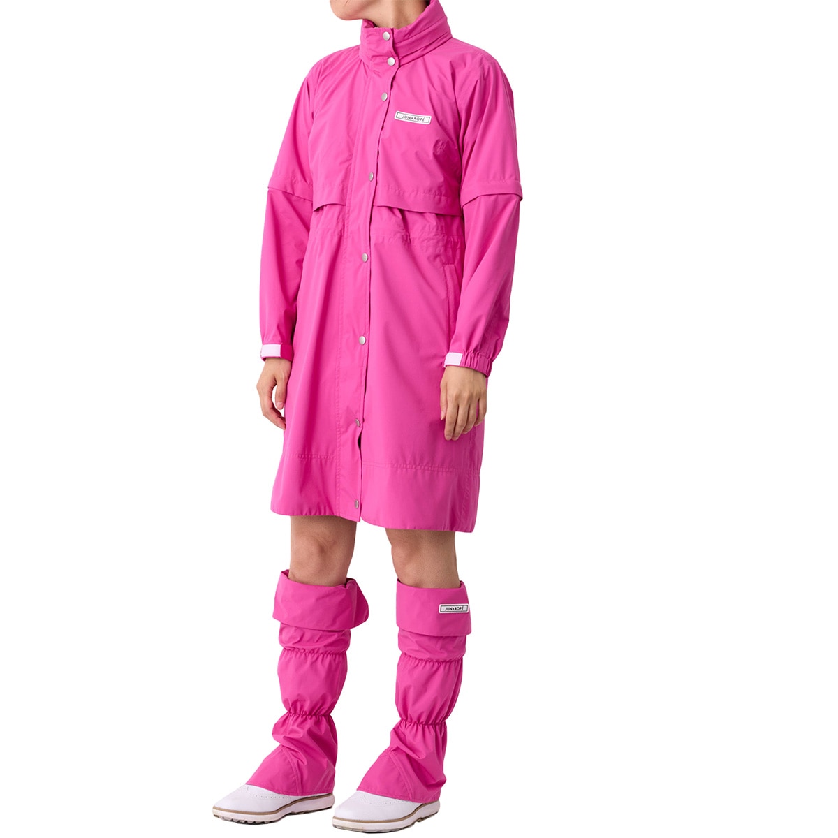 新品タグ付きBALENCIAAGA sportsレディースゴルフレインウェア le coq sportif GOLF 公式 ルコックスポルティフ ゴルフ レイン