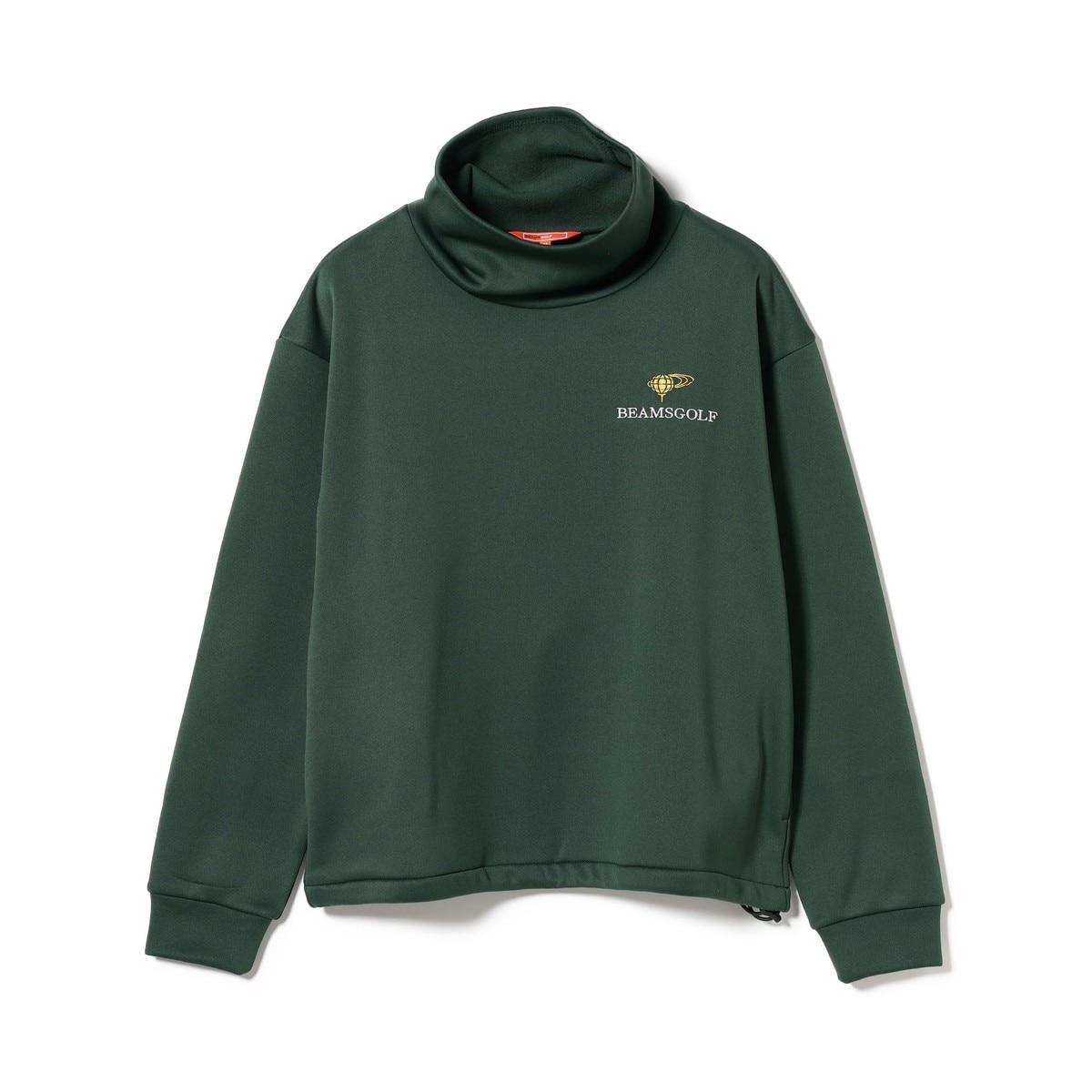BEAMSGOLF長袖トレーナー ORANGE LABEL アーチロゴ ハーフジップ プルオーバー(中間着(セーター