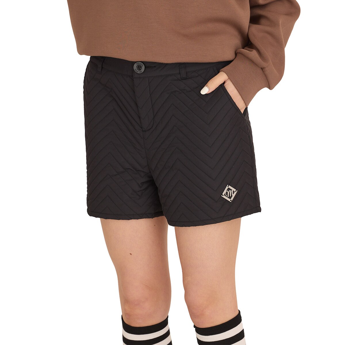 キルティングショートパンツ レディス(ハーフパンツ)|DELSOL GOLF