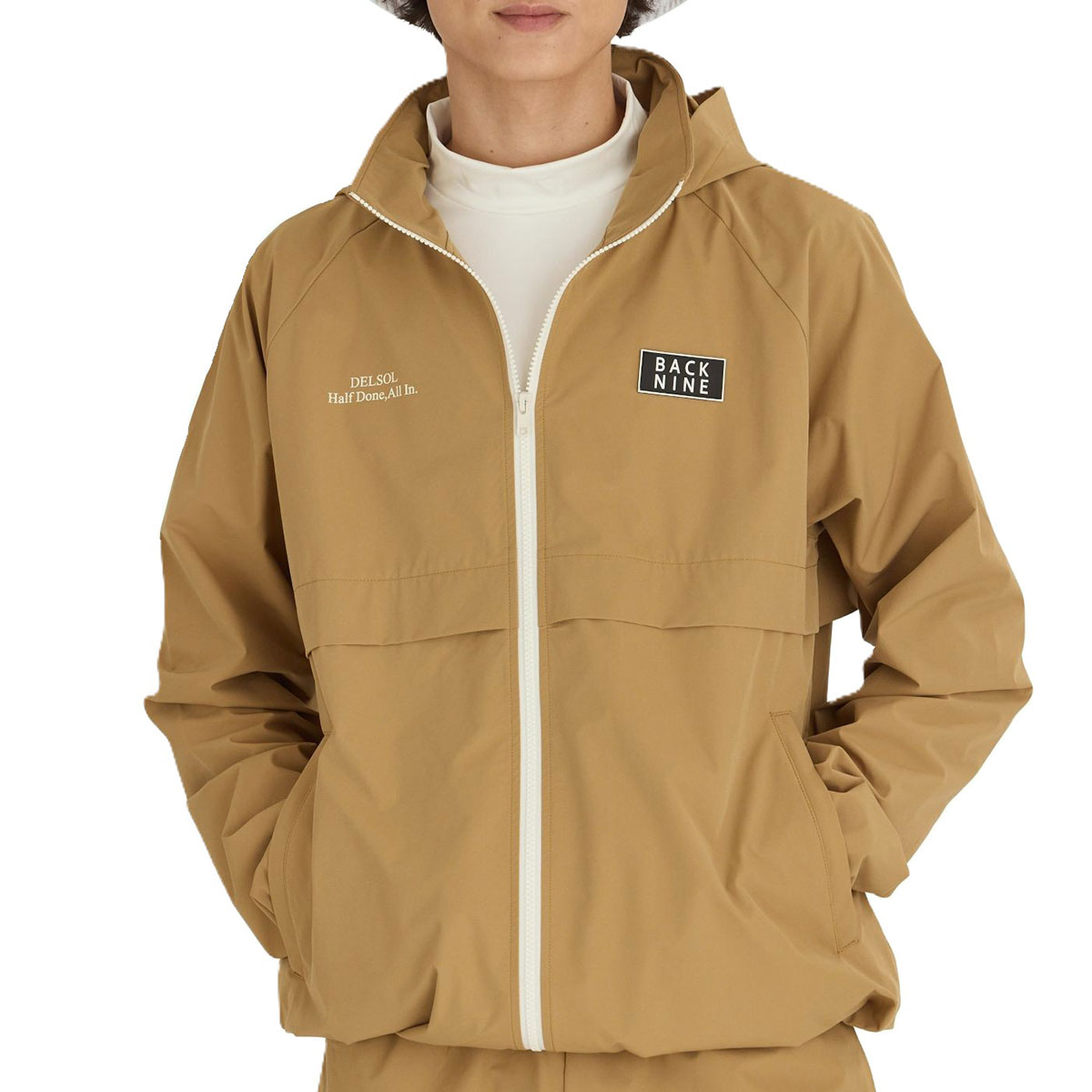 フード付きウインドブレーカー(アウター(ブルゾン、ウインド