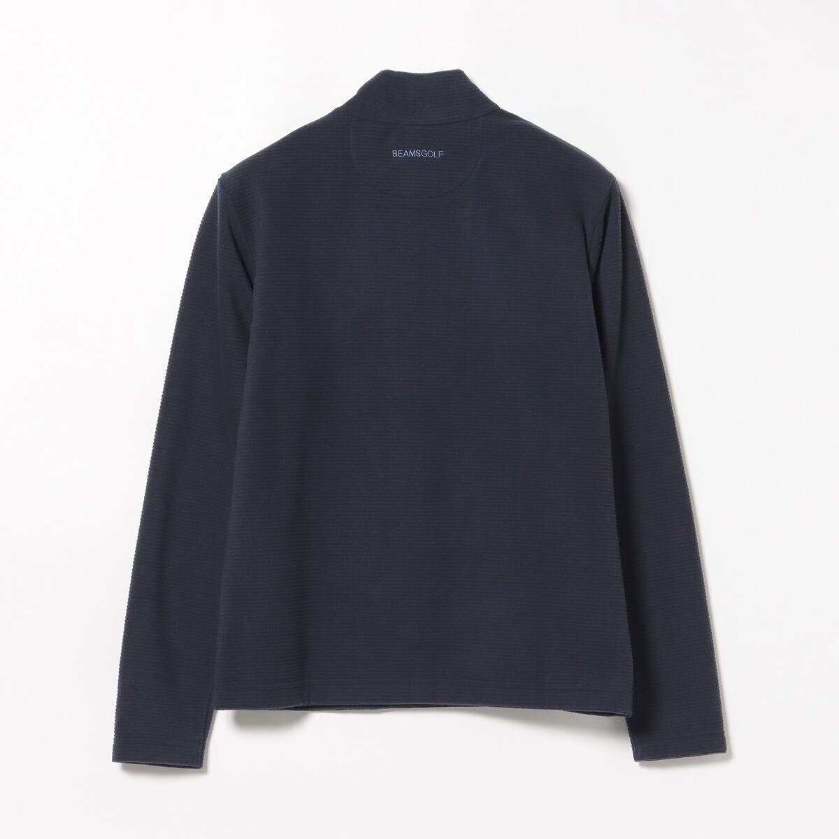 PURPLE LABEL ハーフジップ コード ロングスリーブ モックネックシャツ
