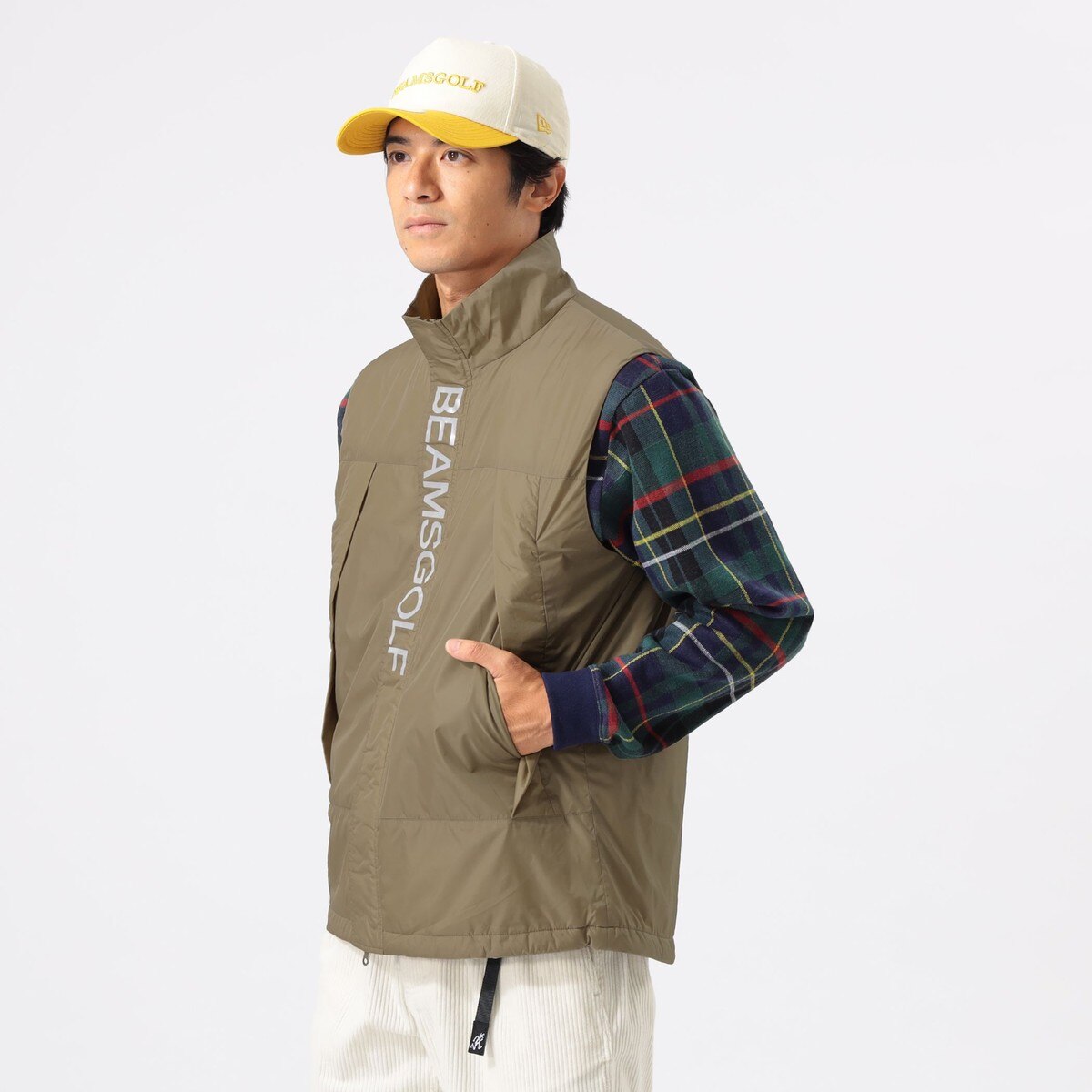 ORANGE LABEL パッデッド ベスト(ベスト)|BEAMS GOLF ORANGE LABEL
