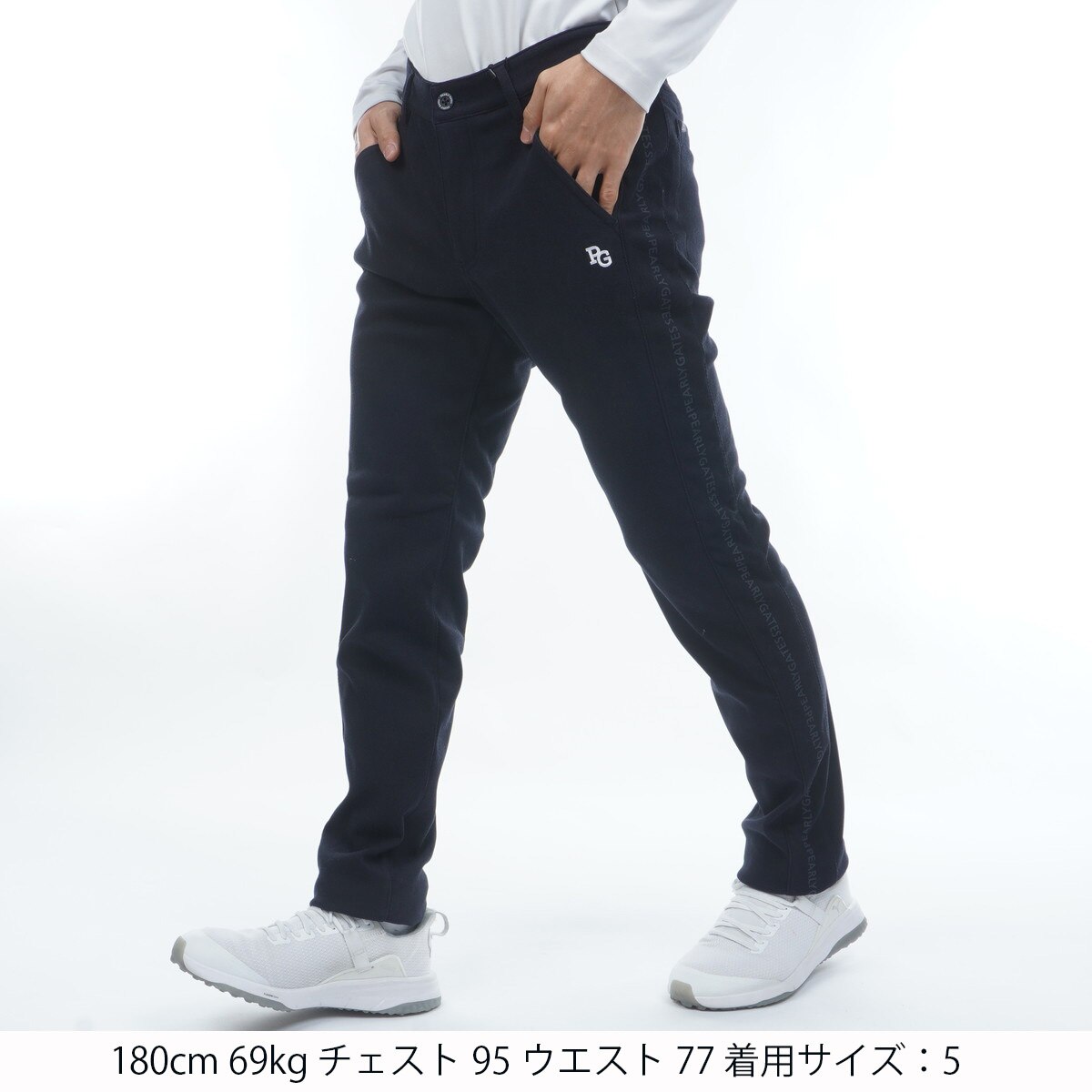 裏付きストレッチカルゼノータックパンツ(ロングパンツ)|PEARLY GATES