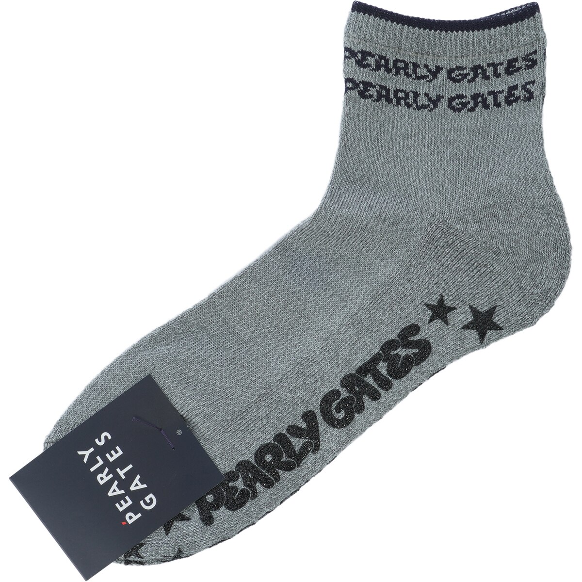 底ラバー杢ショートソックス(靴下)|PEARLY GATES(パーリーゲイツ