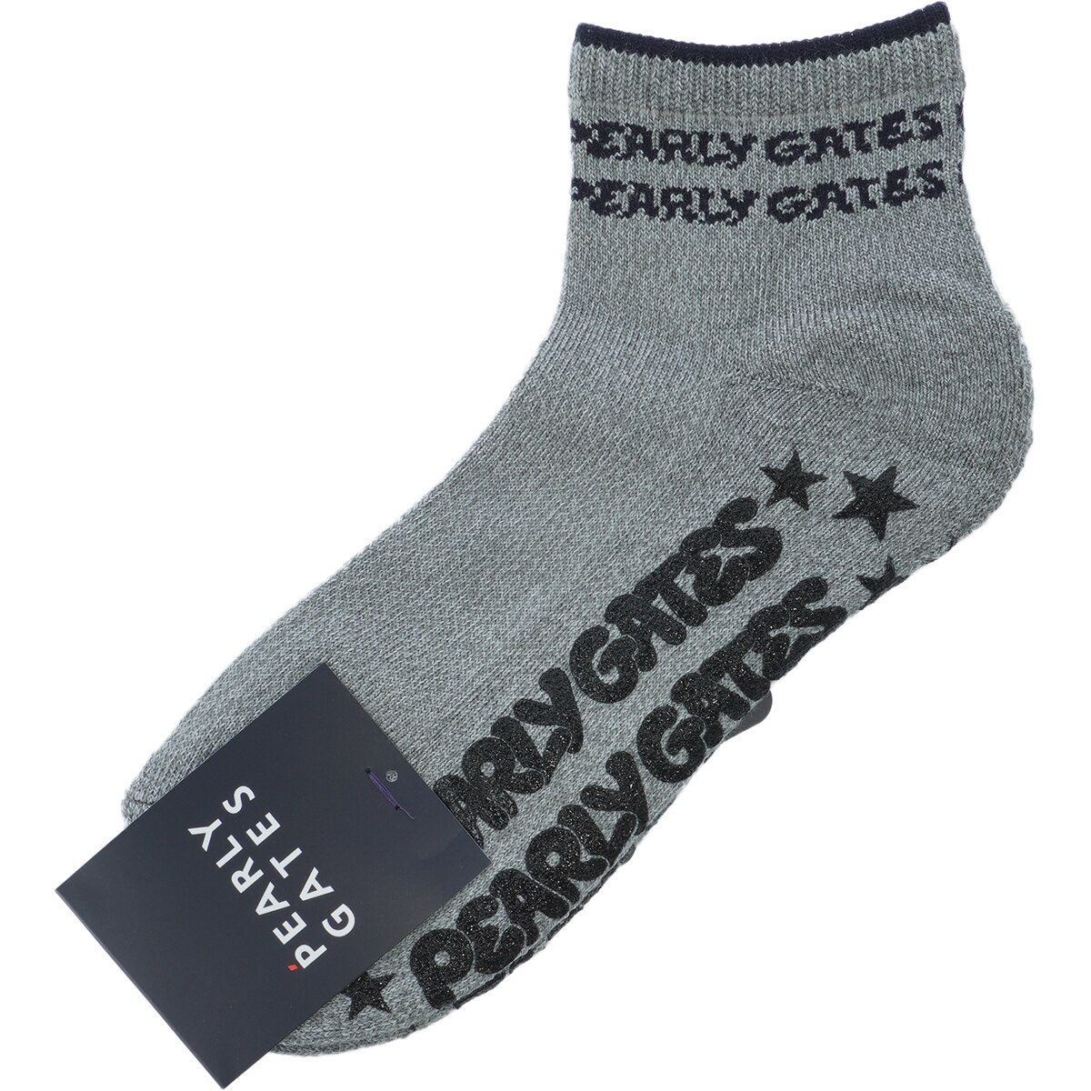 底ラバー杢ショートソックス レディス(靴下)|PEARLY GATES(パーリー