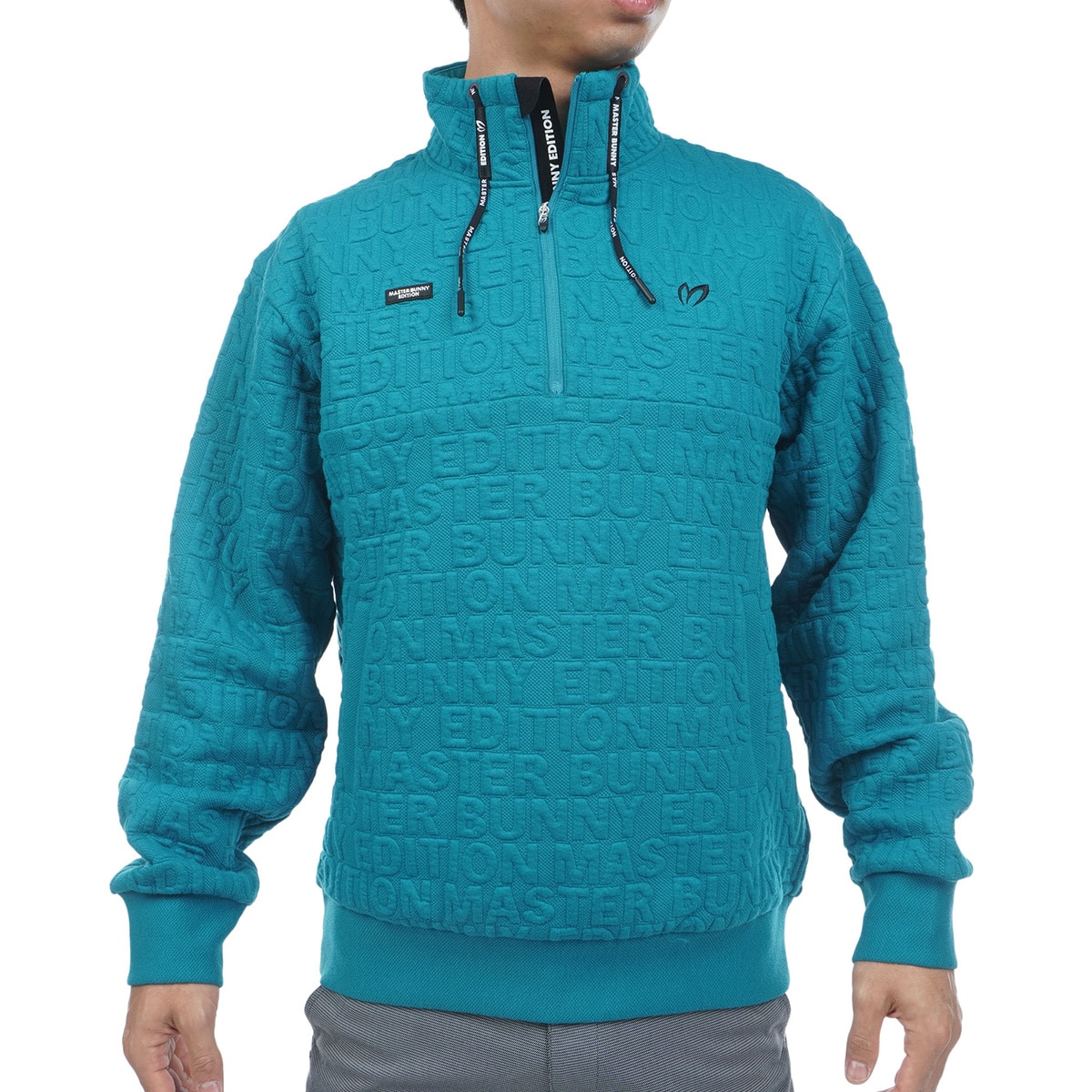 マスターバニーメンズパーカーサイズ5 548マスターバニー カシミヤ100% ニットパーカー メンズ ホワイト 4 M