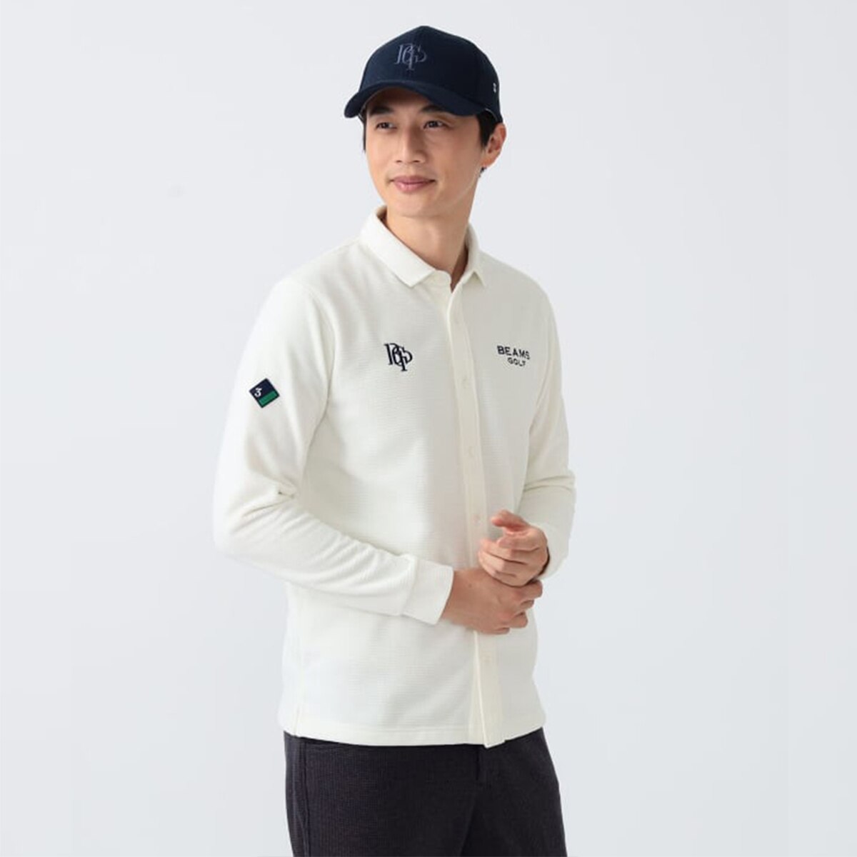 PURPLE LABEL スフィダンテ コード シャツ(長袖シャツ・ポロシャツ