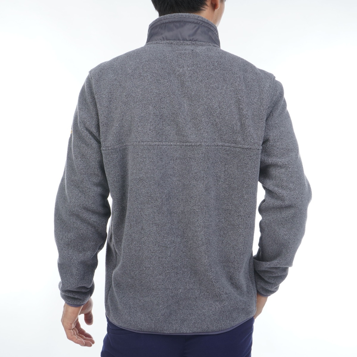 SPIKE ハーフジップ フリーススウェット(中間着(セーター、トレーナー