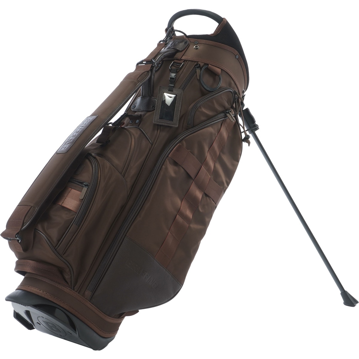 T*F様 ブラウン折りたたみキャディバッグ 選べるノベルティ付】 ブリーフィング BRIEFING ゴルフ/キャディバッグ