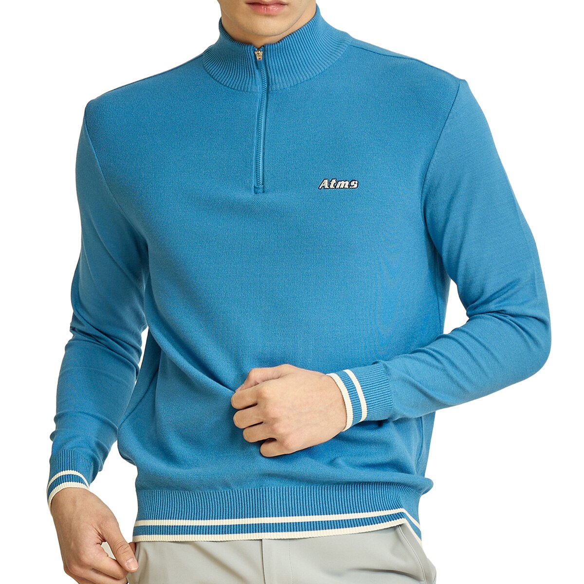 ハーフジップアップ セーター(中間着(セーター、トレーナー))|ANTOMARS
