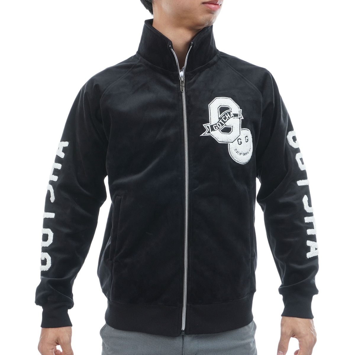 美品　L GOTCHA GOLF ゴルフ　ストレッチボアジャケット フリース 美品 L GOTCHA GOLF ゴルフ ストレッチボアジャケット フリース - メルカリ