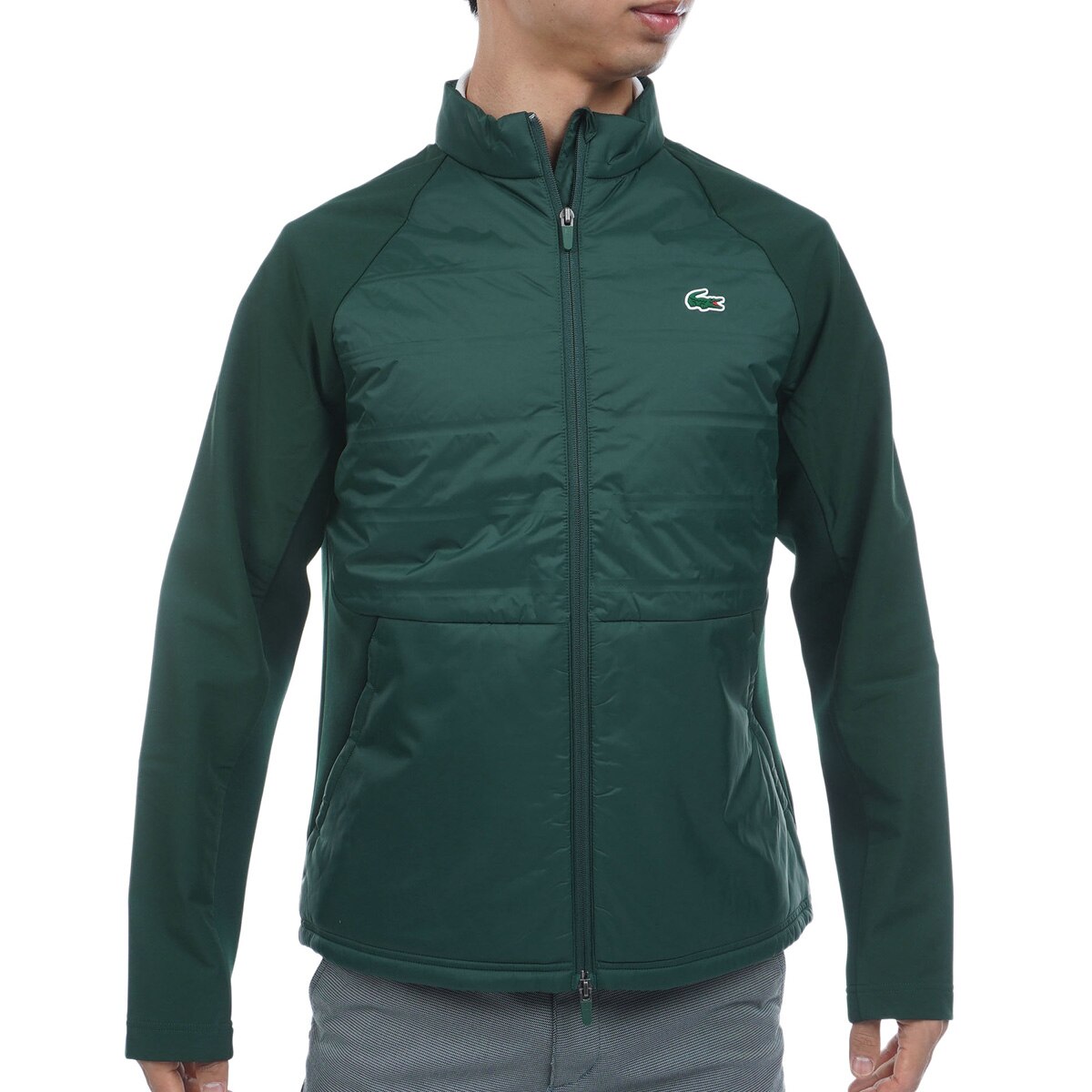 セール・アウトレット】ストレッチ ハイネックキルティングゴルフ