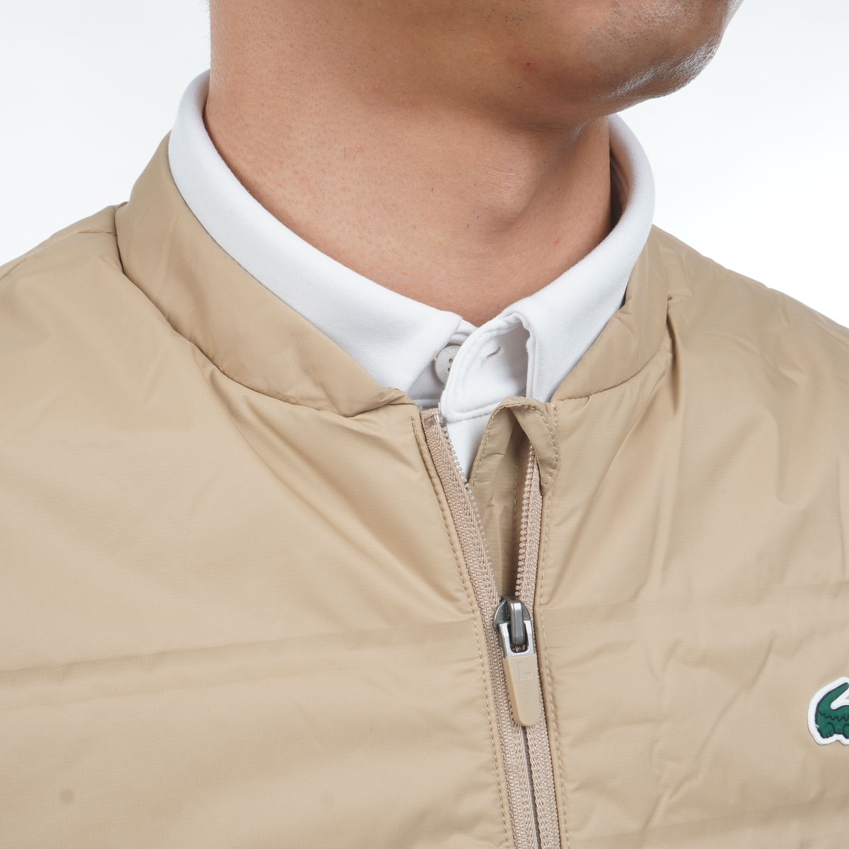 アウトレット】キルティング切り替え 中綿ベスト(ベスト)|LACOSTE