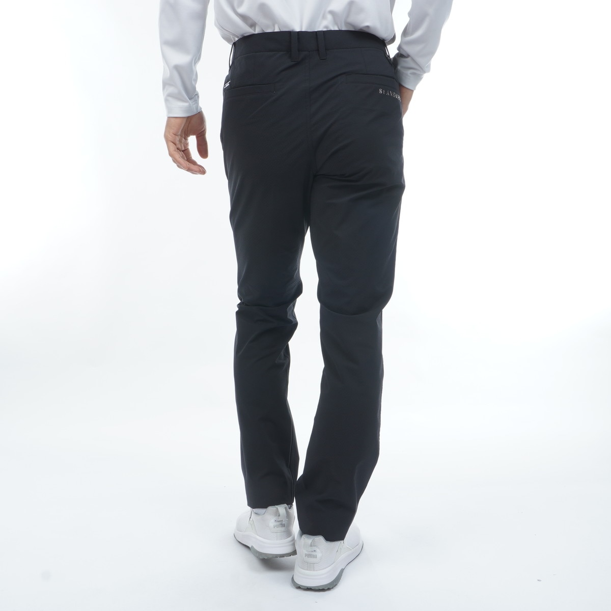 セール・アウトレット】ストレッチ ジオメトリックジャカードパンツ