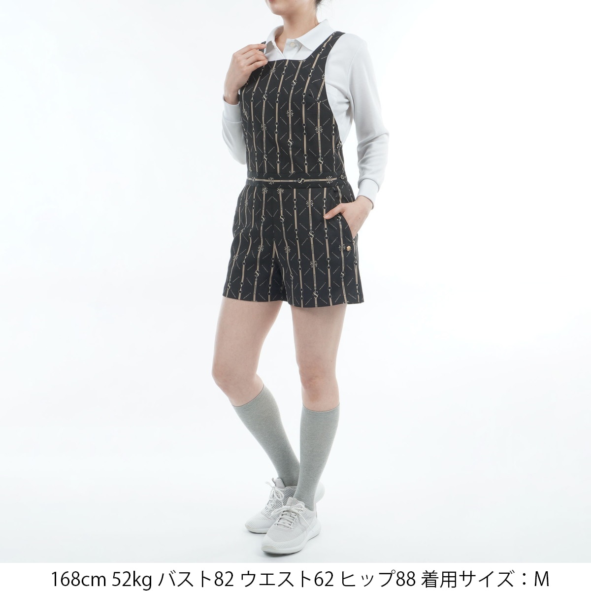 セール・アウトレット】ストレッチ リベットストライププリント