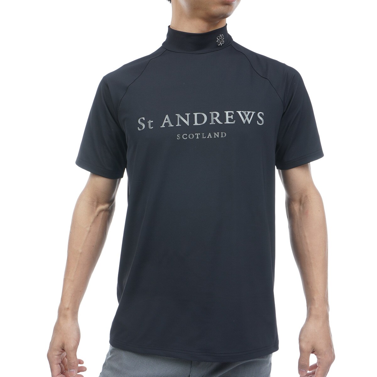 ベア天竺ハイネック半袖シャツ(半袖シャツ・ポロシャツ)|St ANDREWS