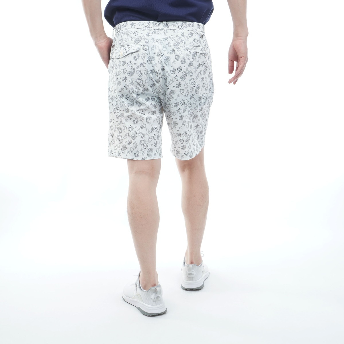 ストレッチ ケルトリーフプリントショートパンツ(ハーフパンツ)|St