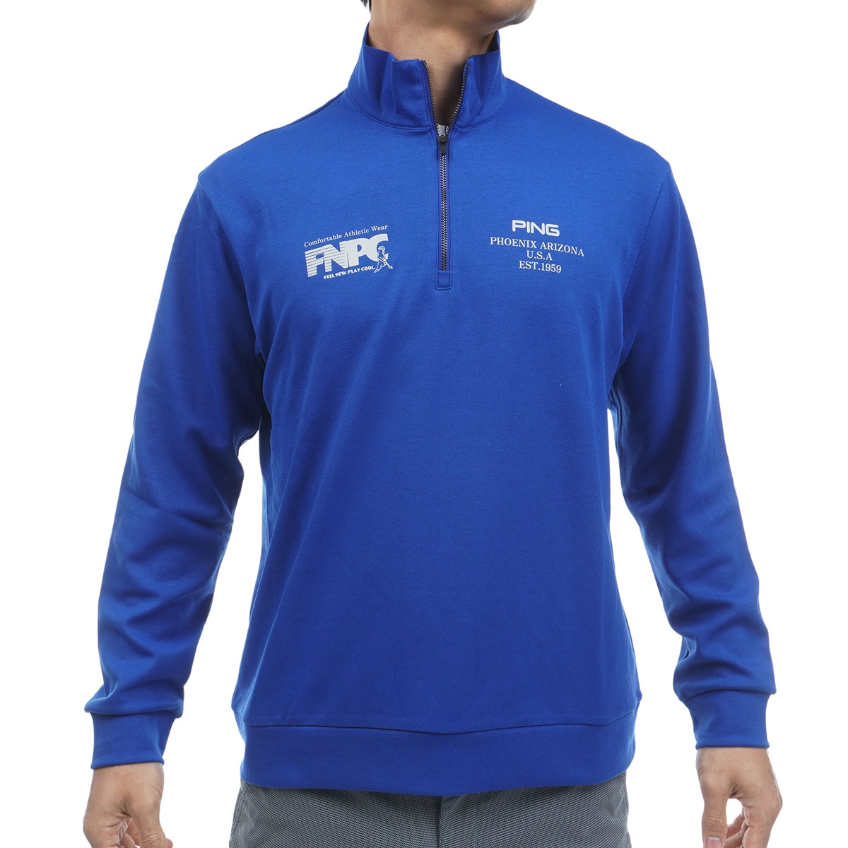 ドライミックスアイストーン ハーフジップ長袖シャツ(長袖シャツ