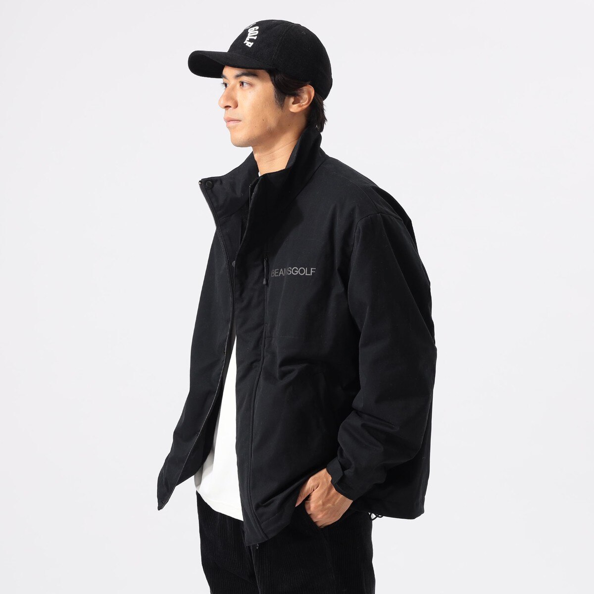 ORANGE LABEL オクタ(R) 撥水 エンボス ロゴブルゾン(アウター