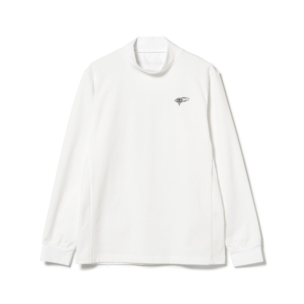 ORANGE LABEL ストレッチ 裏起毛 モックネックシャツ(長袖シャツ