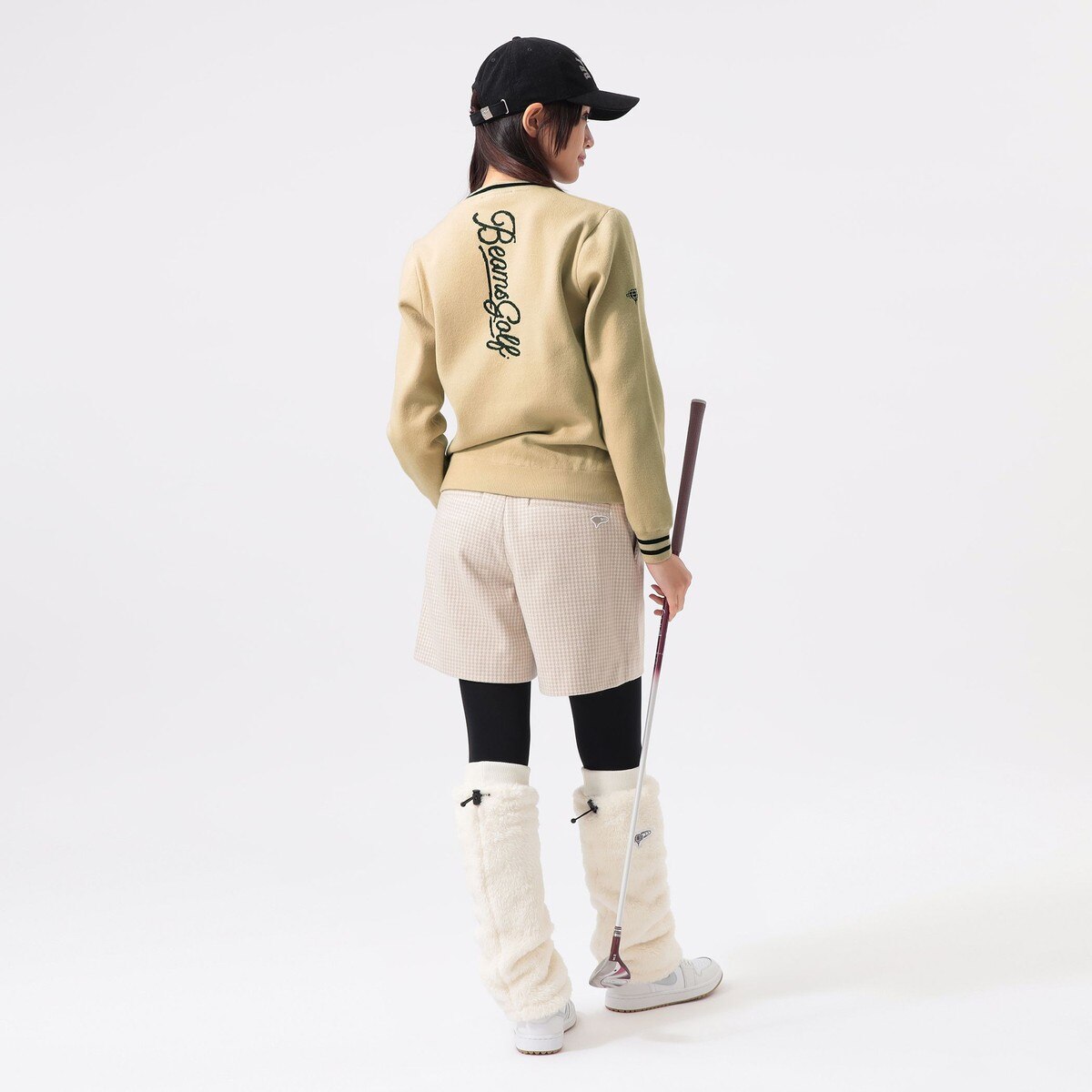 ORANGE LABEL エアシャット 縦ロゴ ニット レディス(中間着(セーター