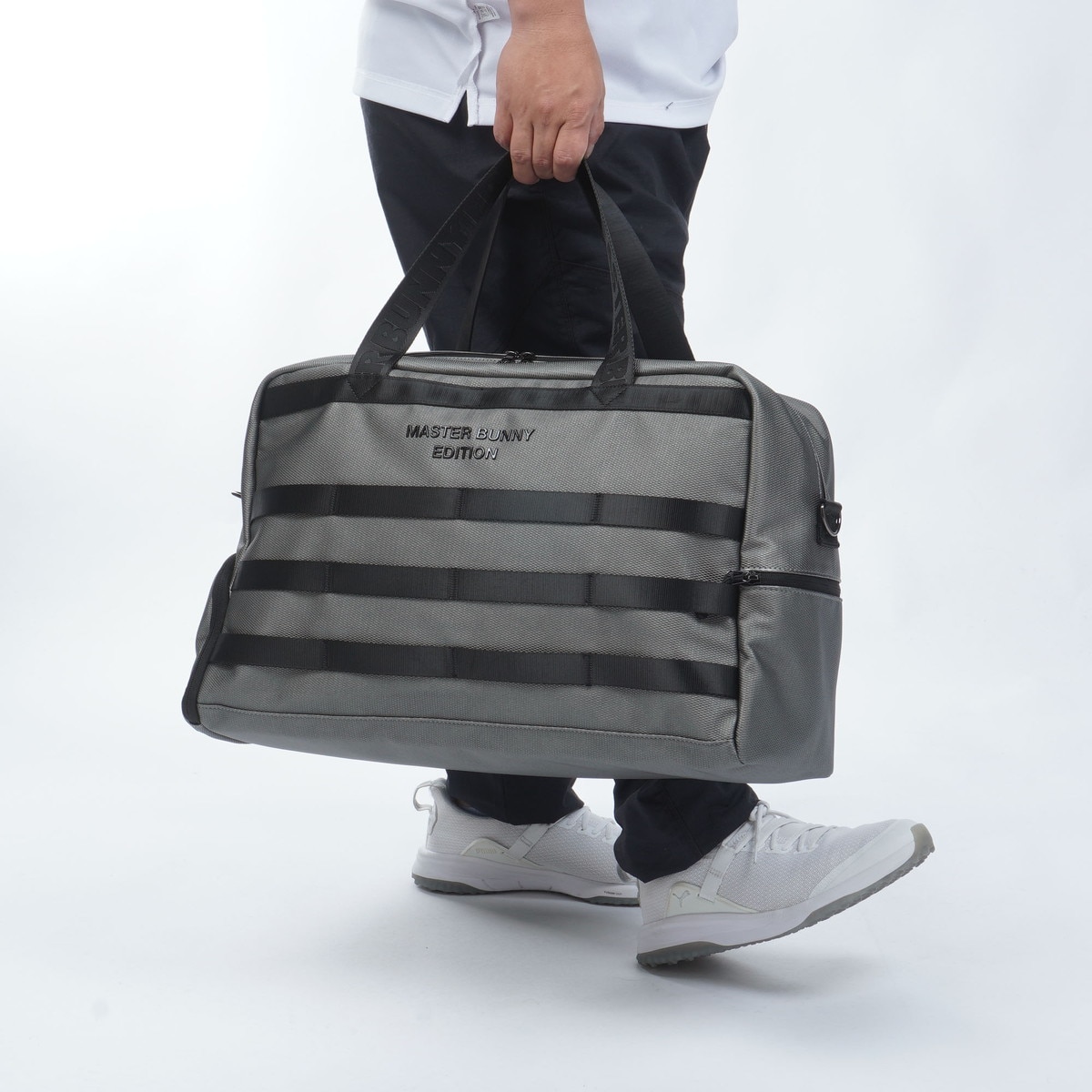 テープ使いボストンバッグ(ボストンバッグ)|MASTER BUNNY EDITION