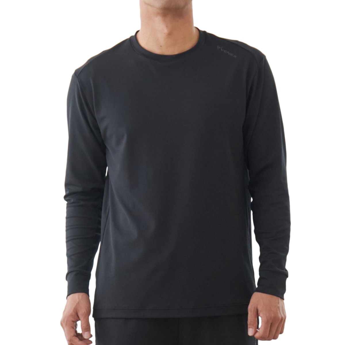 スタンダードドライ+一般医療機器 クルーネック長袖シャツ(長袖シャツ