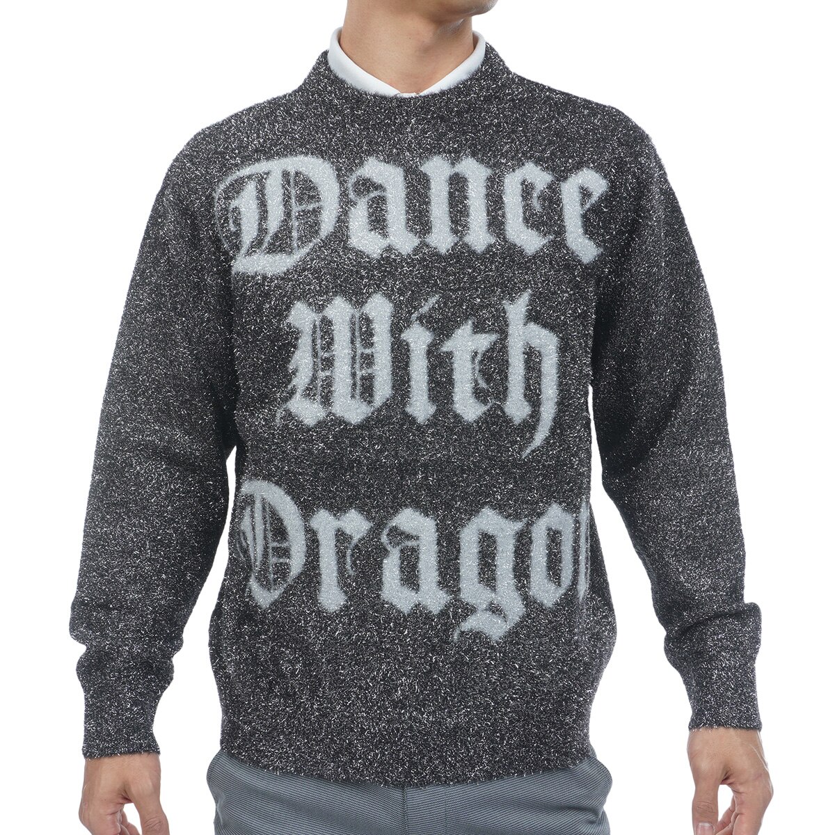 ラメフェザーヤーンセーター(中間着(セーター、トレーナー))|Dance