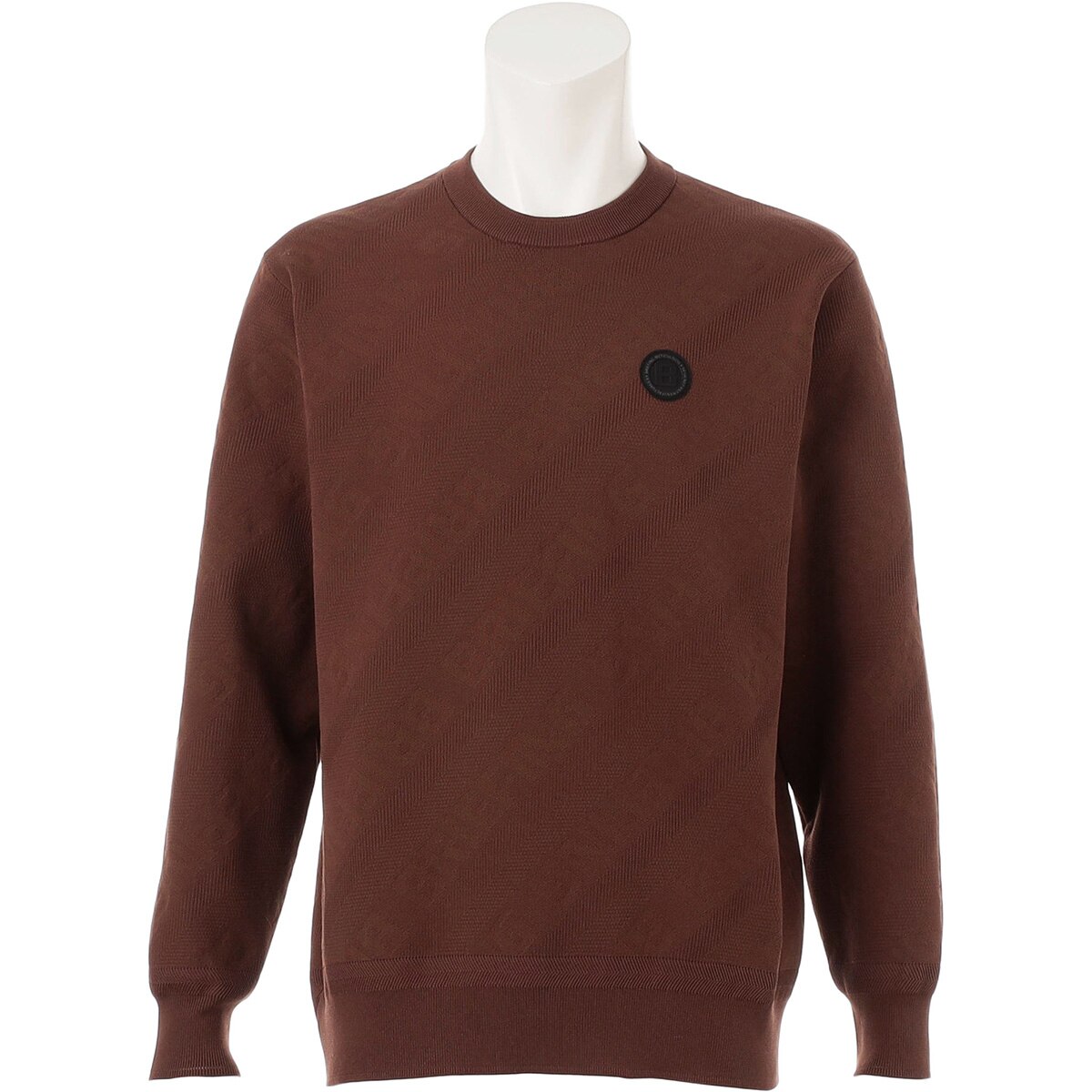 CE WR バイアスロゴ クルーセーター(中間着(セーター、トレーナー